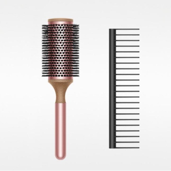 NEW Dyson Vented Barrel Brush and Detangling Comb Set - Picture 1 of 3